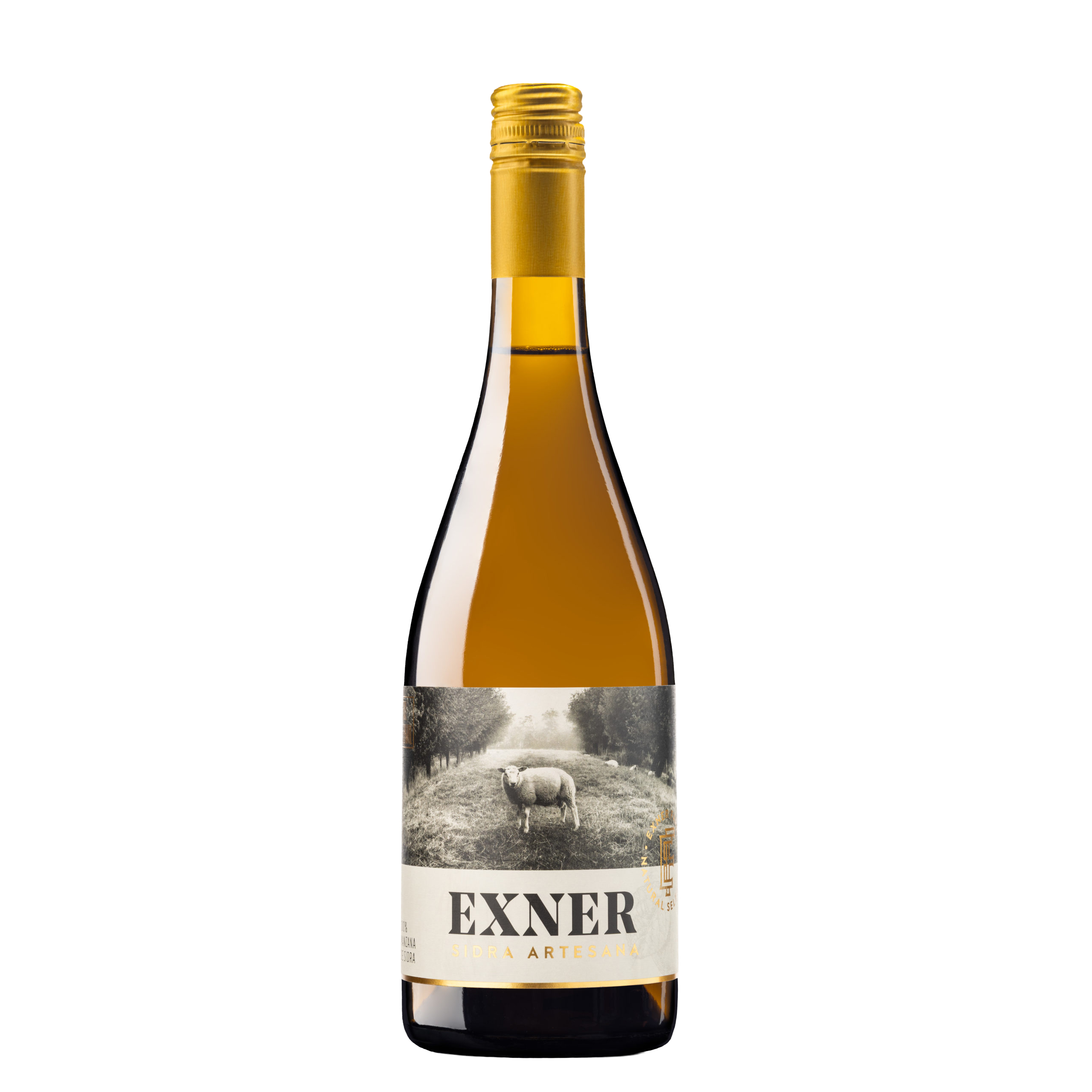 EXNER Sidra Artesana 75 cl. 3 bot. + Sidra Única 75 cl. 3 bot. caja de 6 - Imagen 2